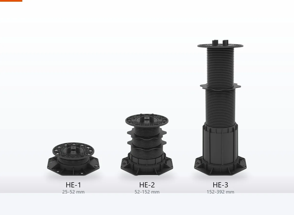 Vitaro HE Series paver pedestal