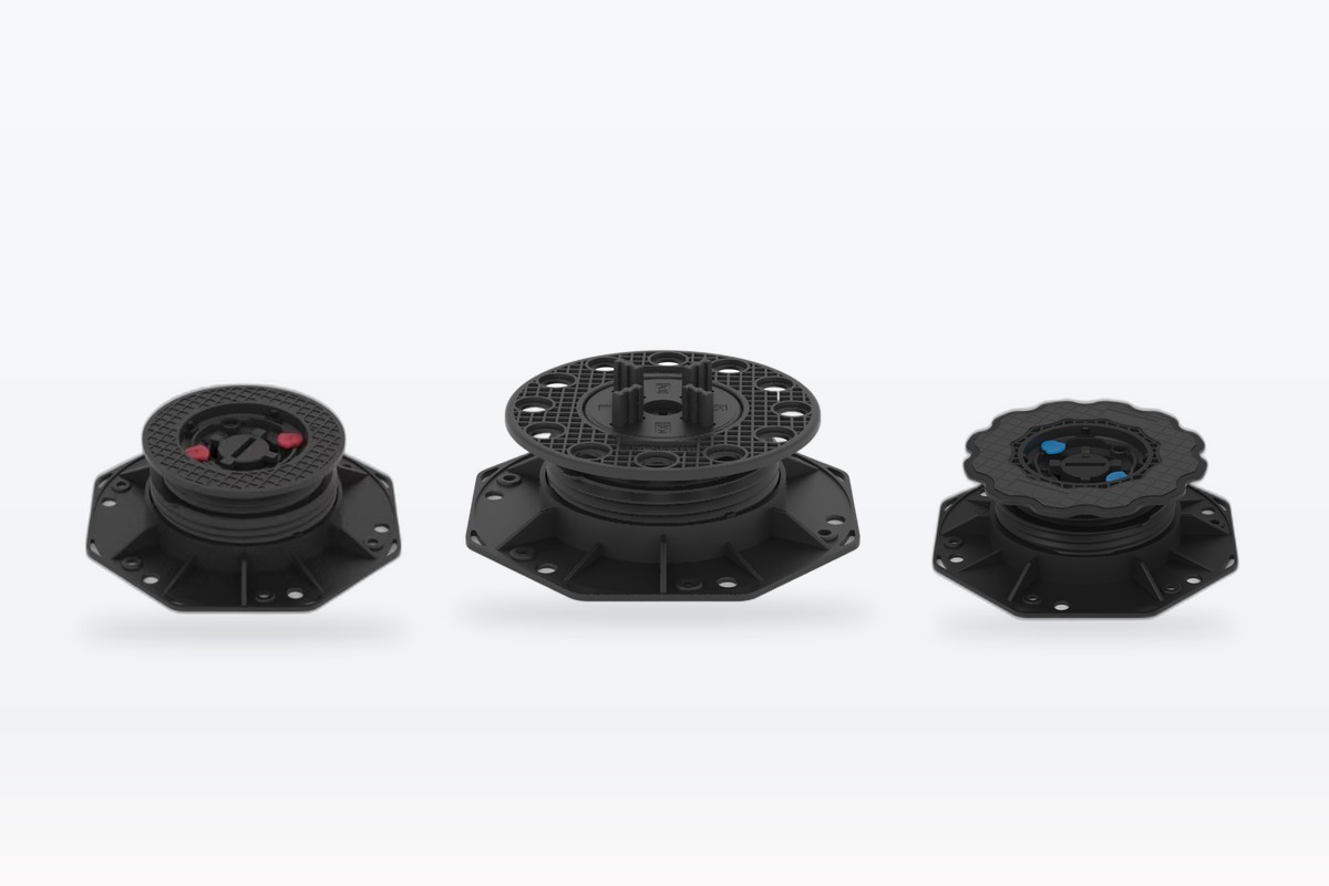 Vitaro adjustable pedestals product range